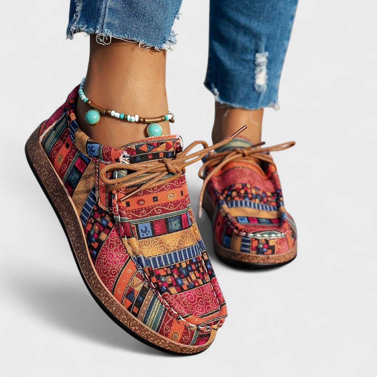 Welby | Men’s Orthopedic Patterned Sneakers