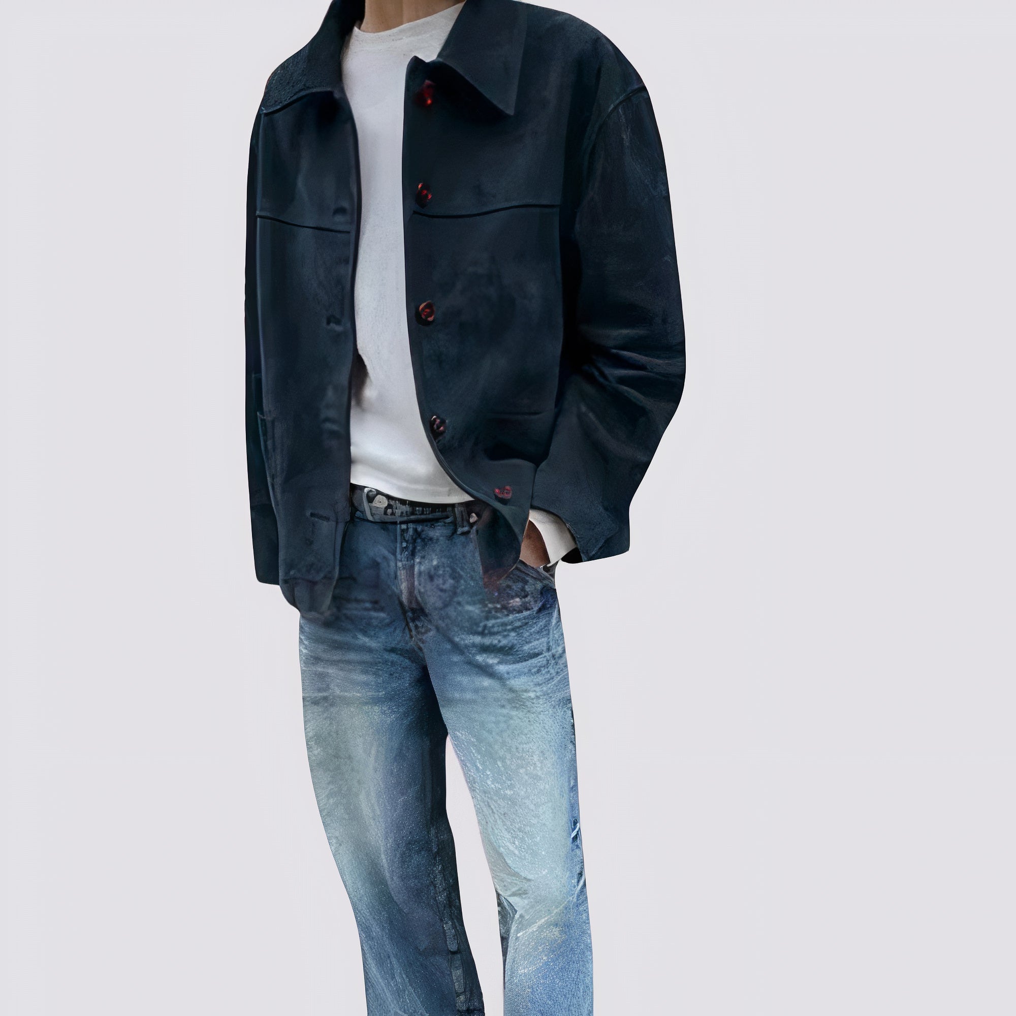 Lovero | Men’s Vintage Shirt Jacket