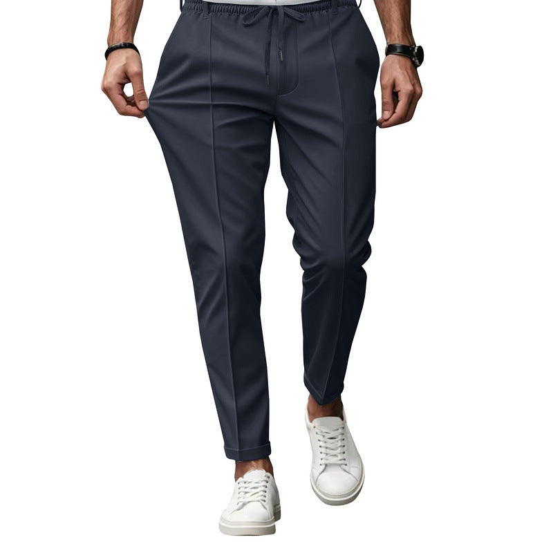 Yom | Men’s Tapered Fit Smart Casual Trousers