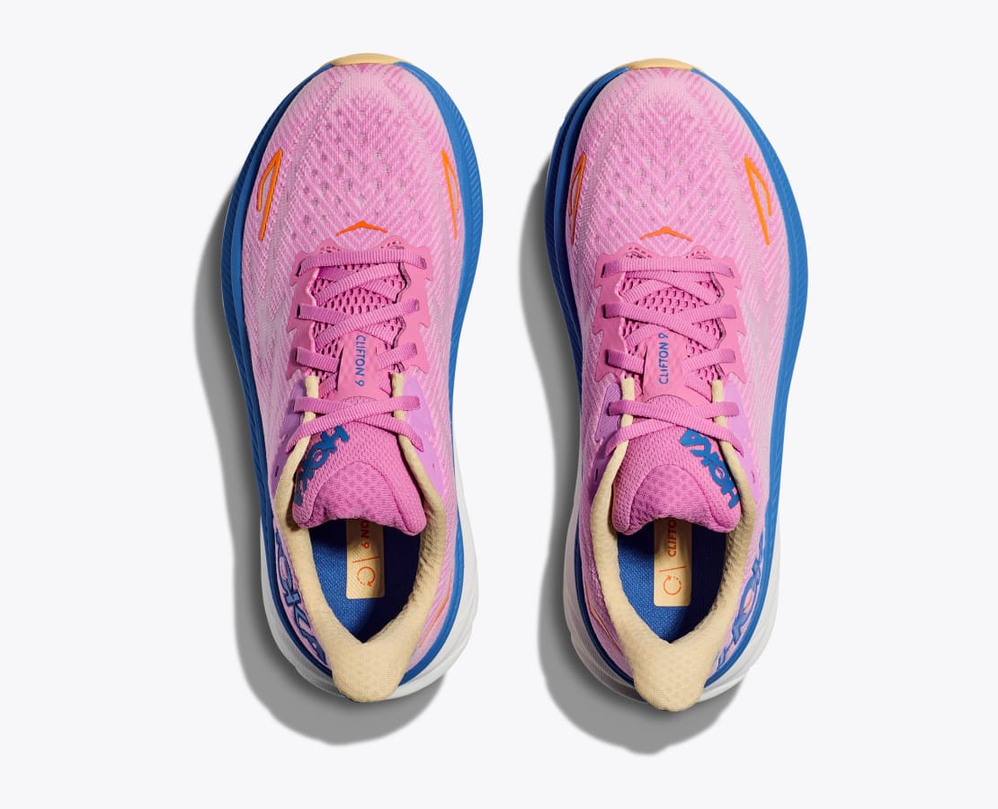 HOKA Clifton 9 Unisex Running Shoes – Lightweight EVA Cushion & Breathable Comfort
