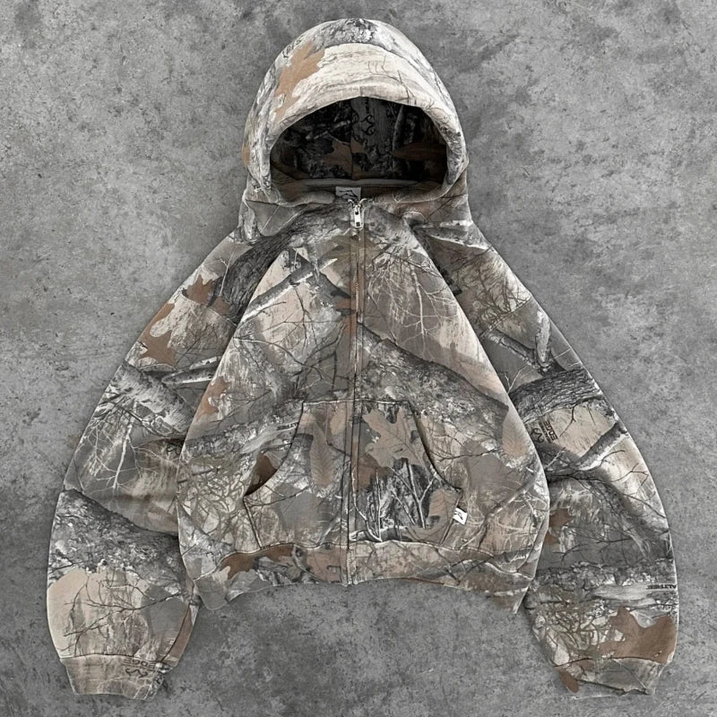 Zephyr | Unisex Camo Hoodie