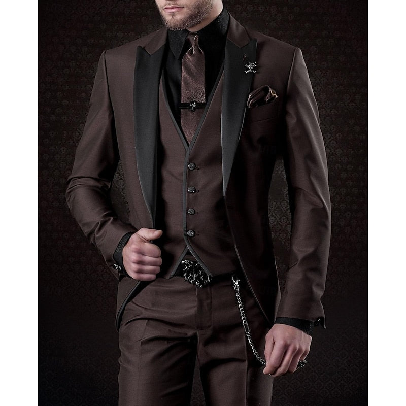 Daxton | Men’s Three-Piece Tailored Suit Set