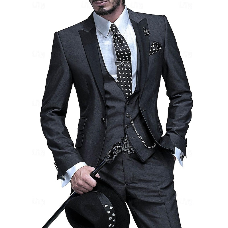 Daxton | Men’s Three-Piece Tailored Suit Set