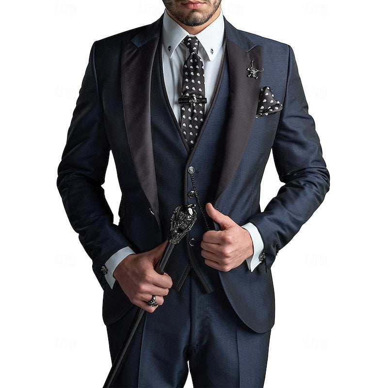 Daxton | Men’s Three-Piece Tailored Suit Set