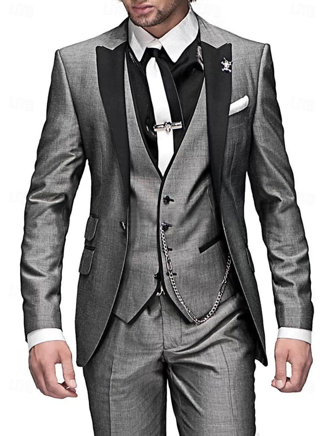Daxton | Men’s Three-Piece Tailored Suit Set