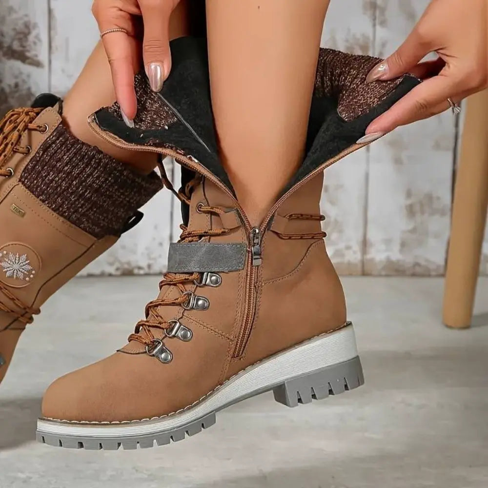 Cambria | Women’s Winter Lace-Up Boots