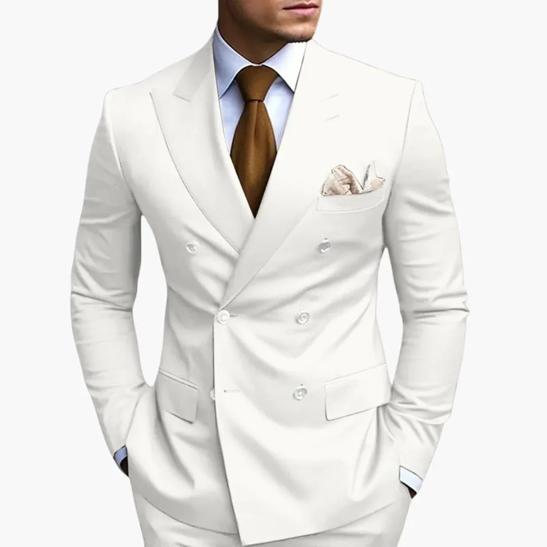 Chow | Men’s Double-Breasted Tailored Suit