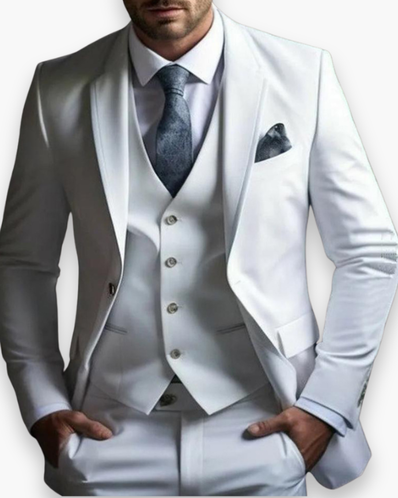 Henrado | Men’s Three-Piece Tailored Suit Set