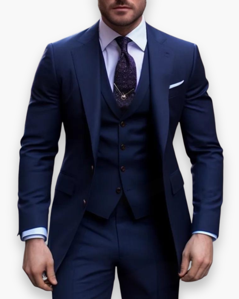 Henrado | Men’s Three-Piece Tailored Suit Set