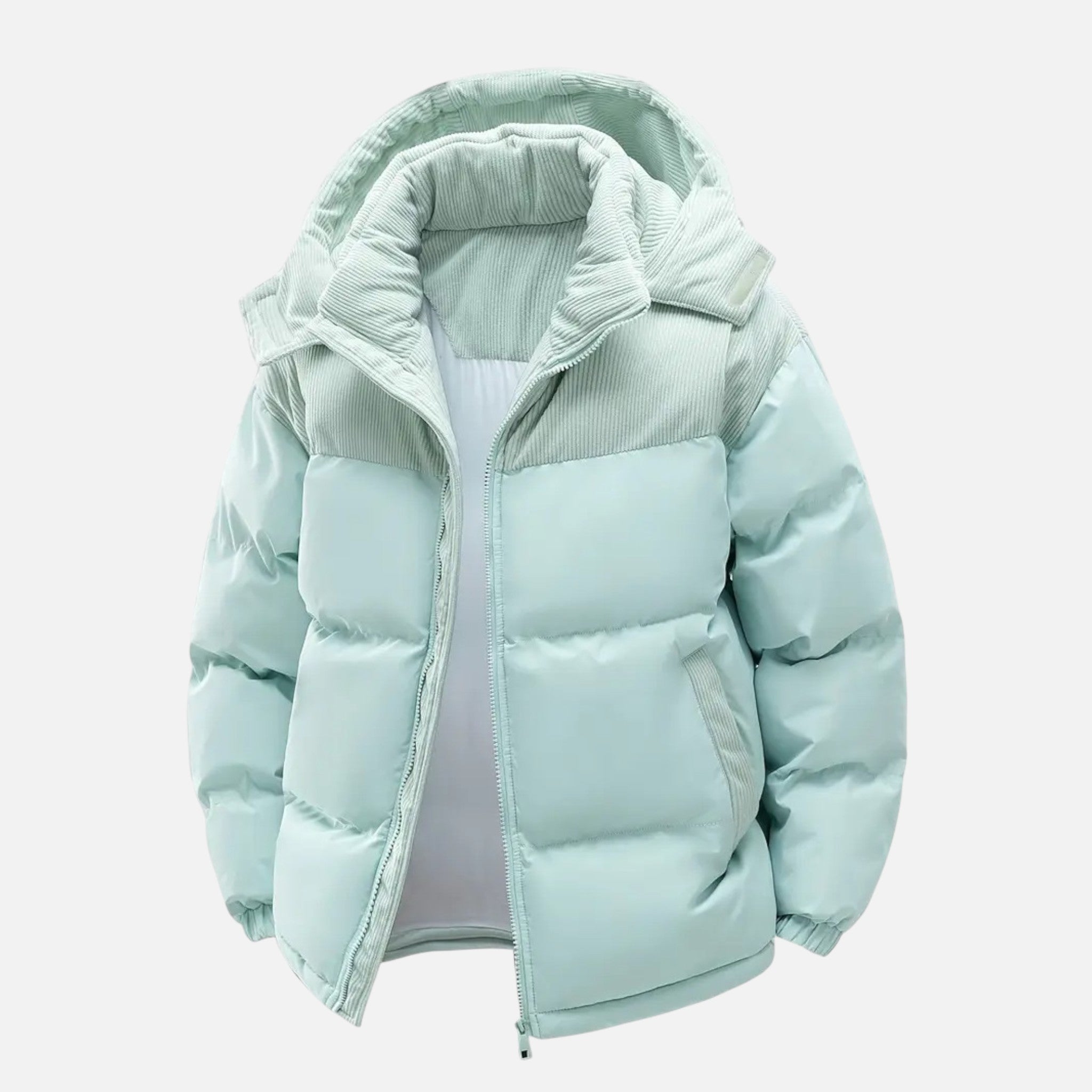 Archer | Men's Colour-Block Hooded Jacket With Hood | Winter