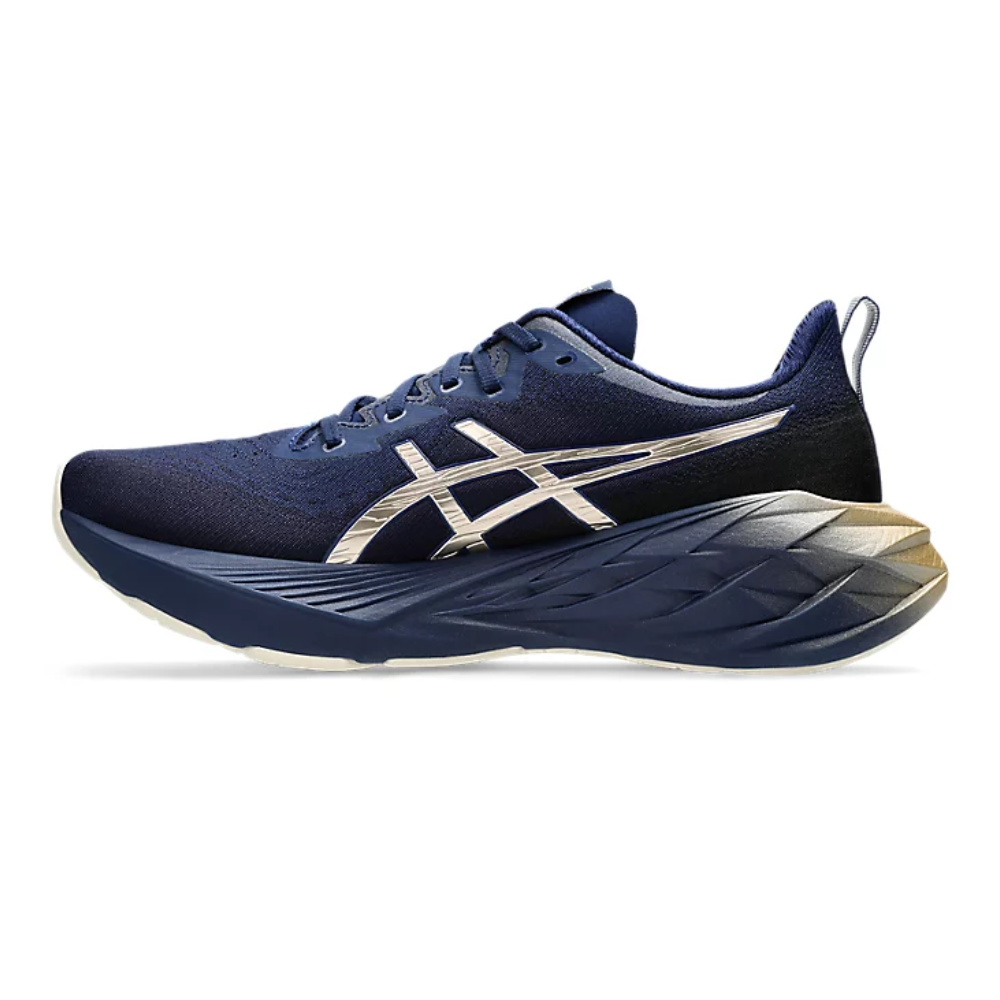 ASICS Novablast 4 Platinum Lightweight Running Shoes Responsive Cushion Road Trainers