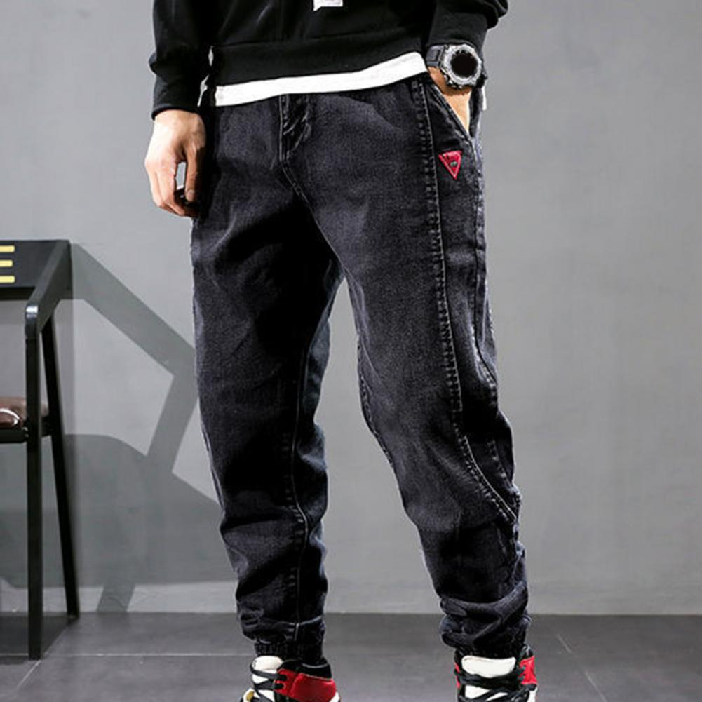 Varien | Men’s Denim Baggy Jogger Jeans