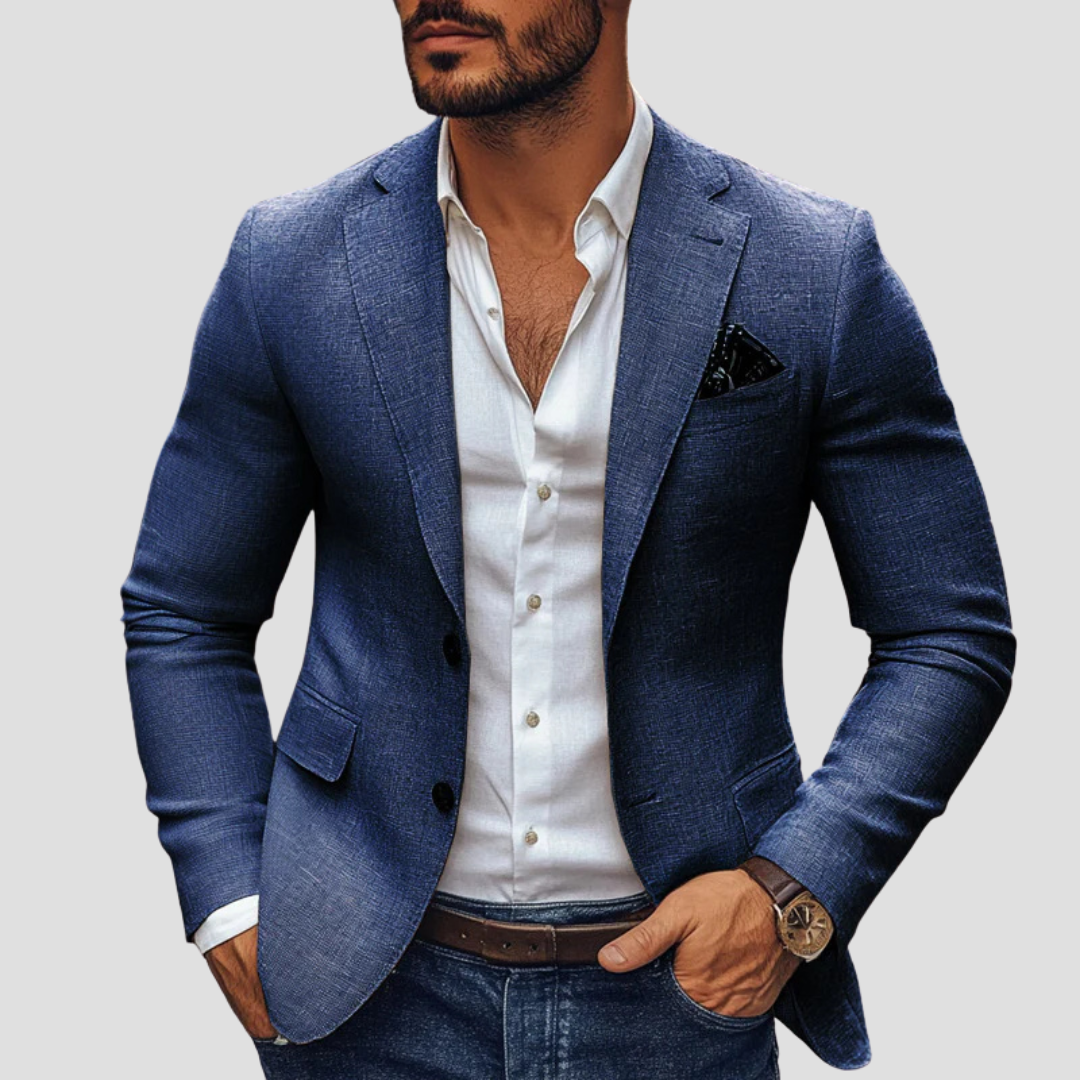 Viex | Men’s Slim-Fit Classic Blazer