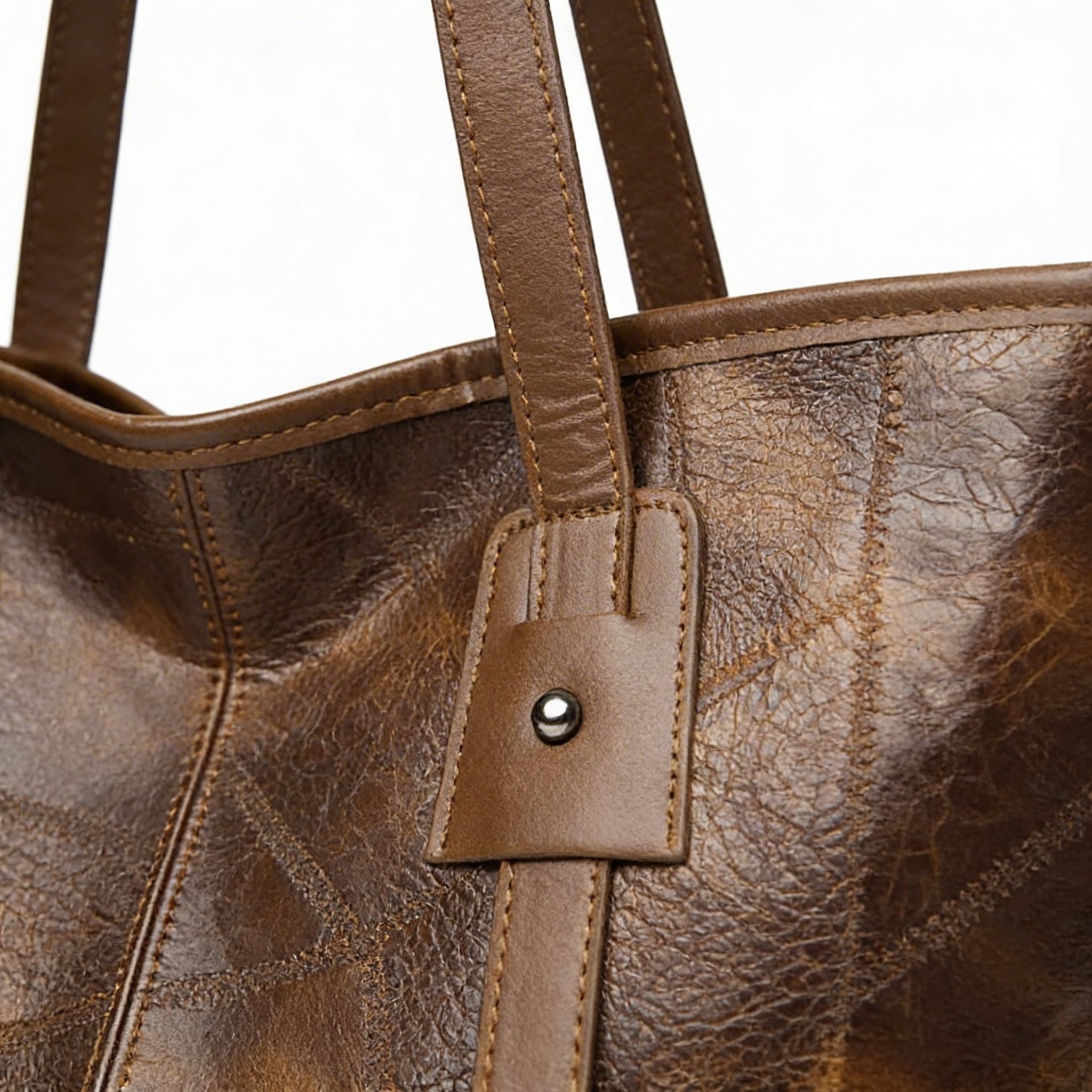 Camille | Women’s Tote Bag With Clean Design And Contrast Edge Stitching | Sophisticated