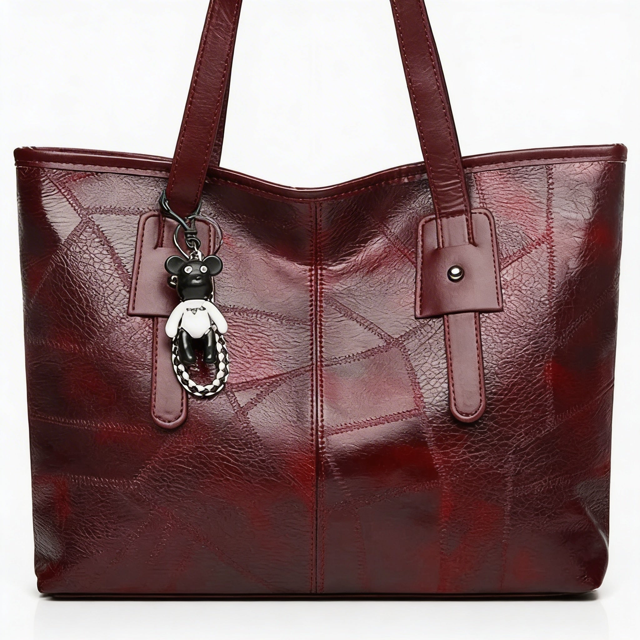 Camille | Women’s Tote Bag With Clean Design And Contrast Edge Stitching | Sophisticated
