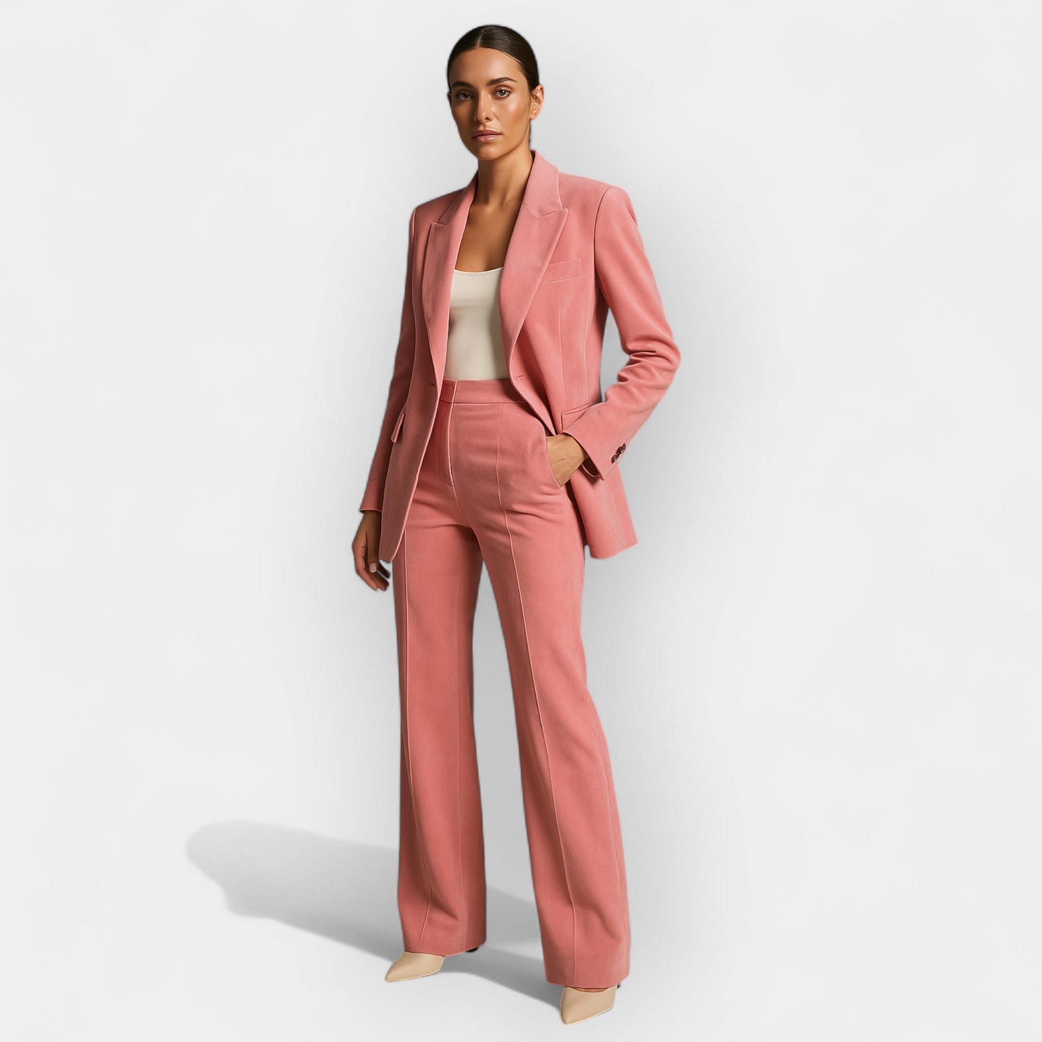 Chamira | Women’s Tailored Blazer & Trousers Set