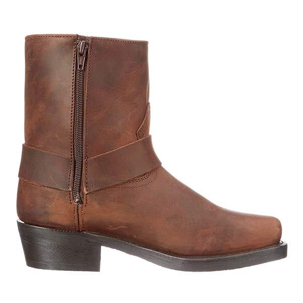 Ravenzo | Men’s Western Cowboy Boots with Side Zip