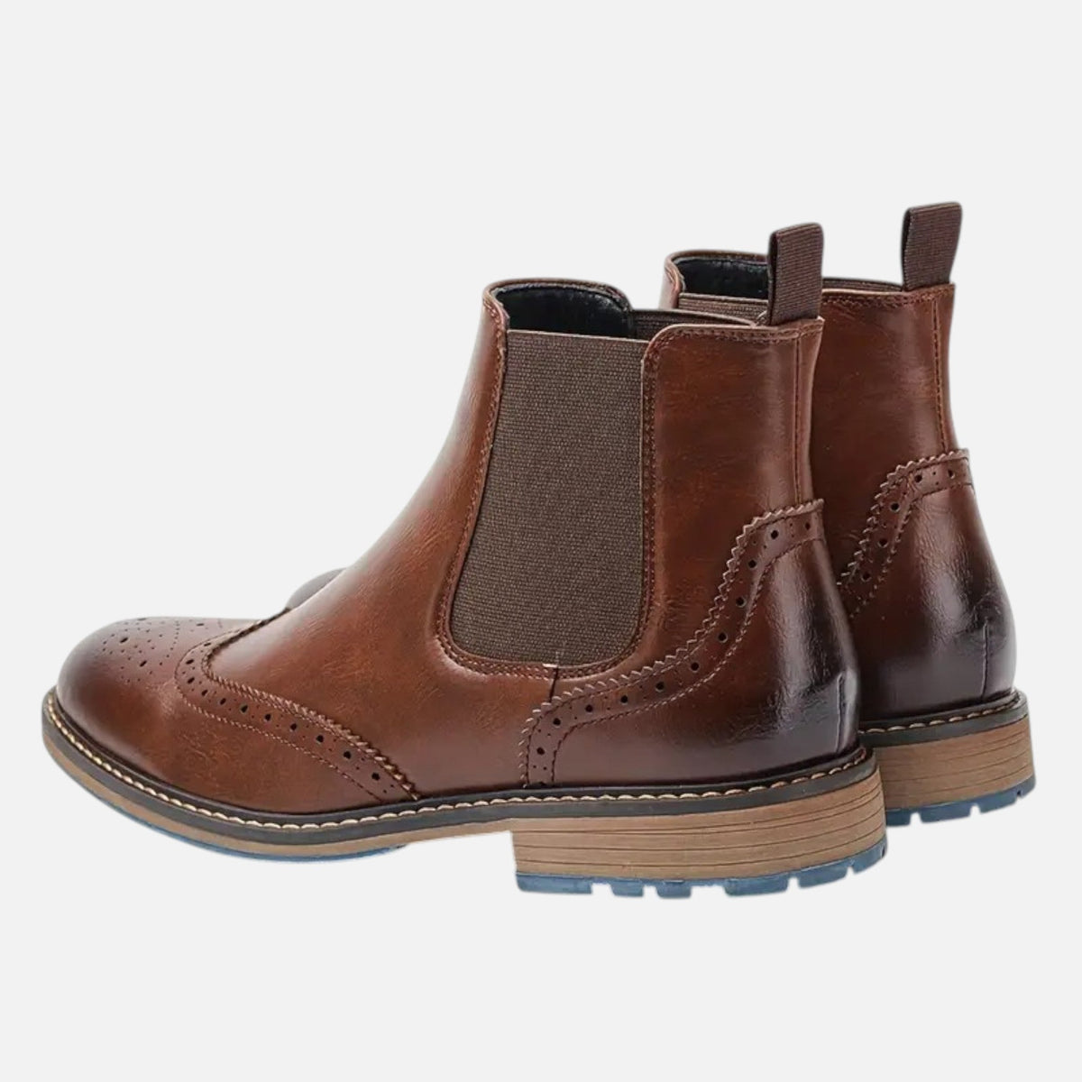 Dawson | Men's Chelsea Boots With Elastic Side Panels And Pull Tab | Classic