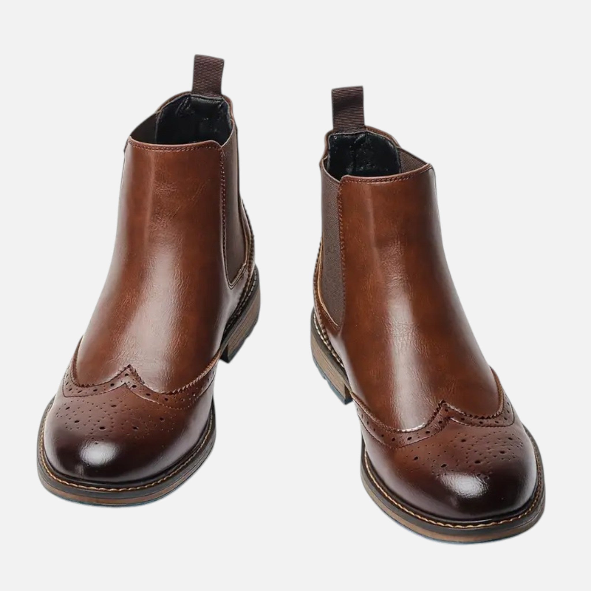 Dawson | Men's Chelsea Boots With Elastic Side Panels And Pull Tab | Classic