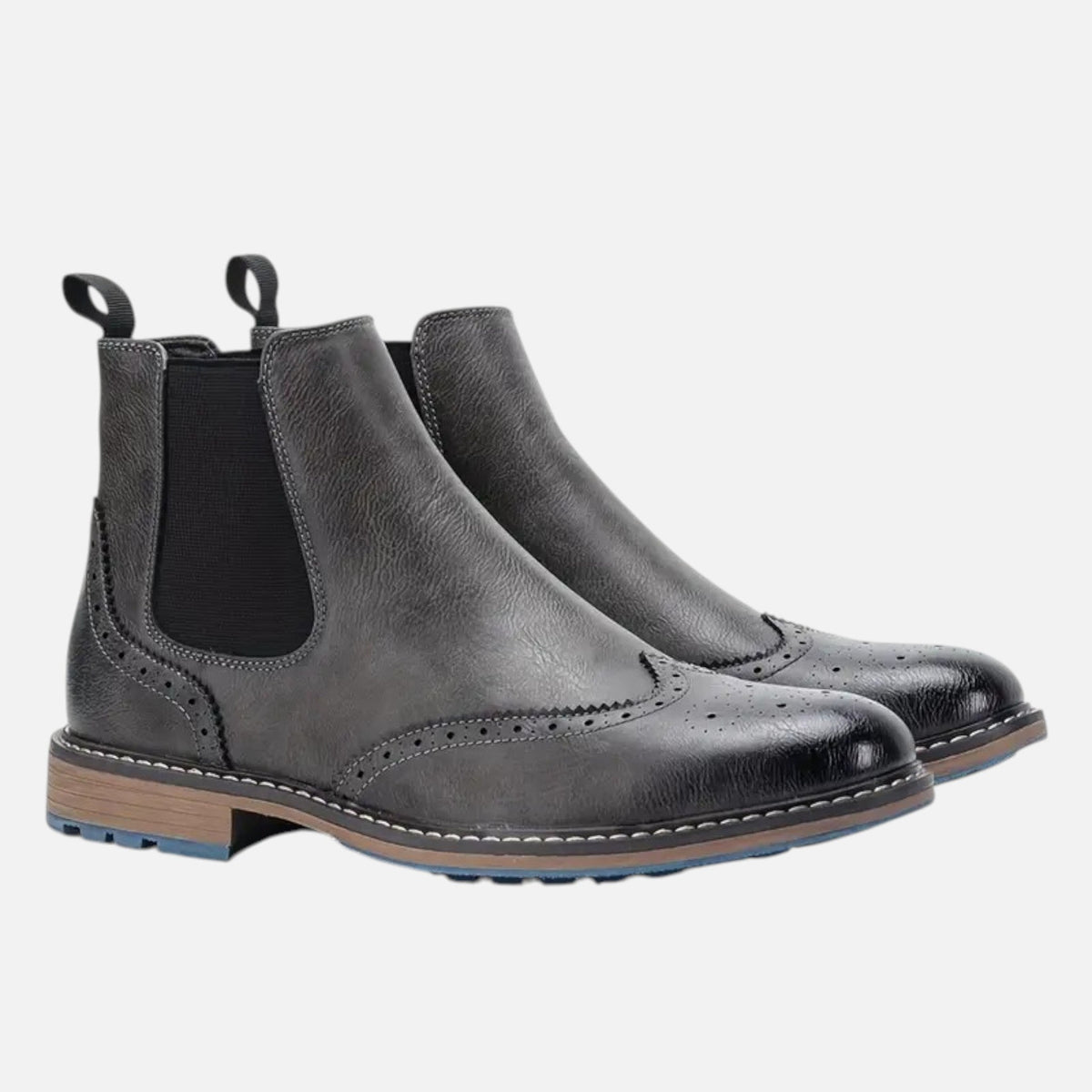 Dawson | Men's Chelsea Boots With Elastic Side Panels And Pull Tab | Classic