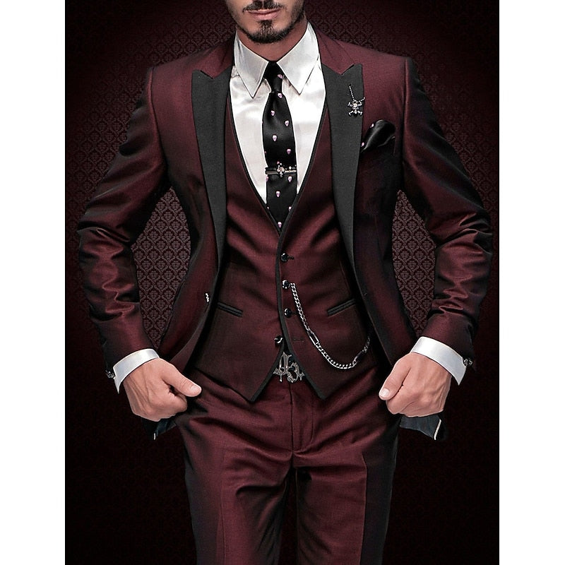 Daxton | Men’s Three-Piece Tailored Suit Set