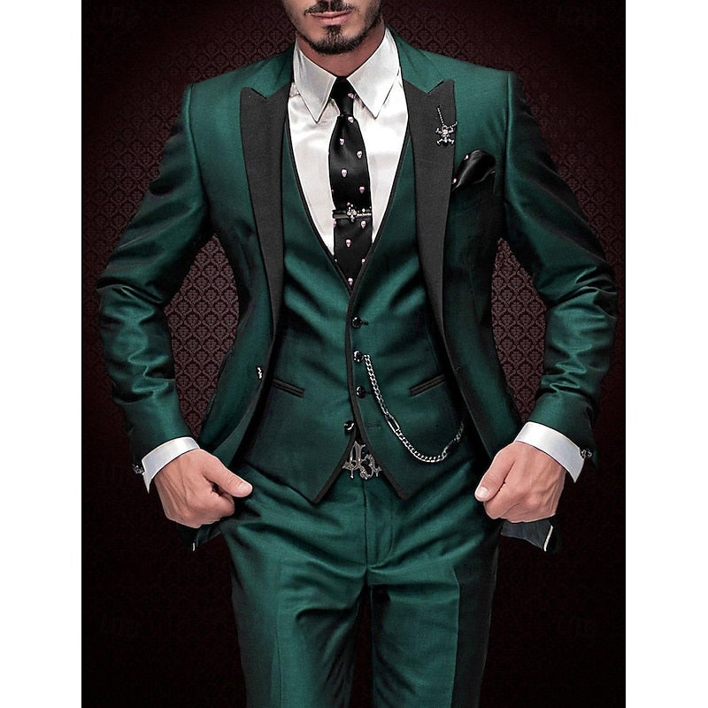 Daxton | Men’s Three-Piece Tailored Suit Set