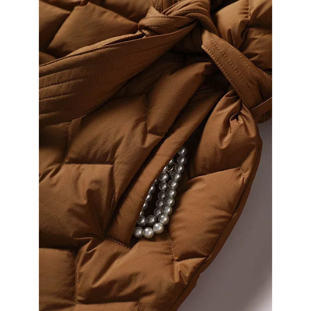 Leroy | Women’s Chic Belted Down Jacket