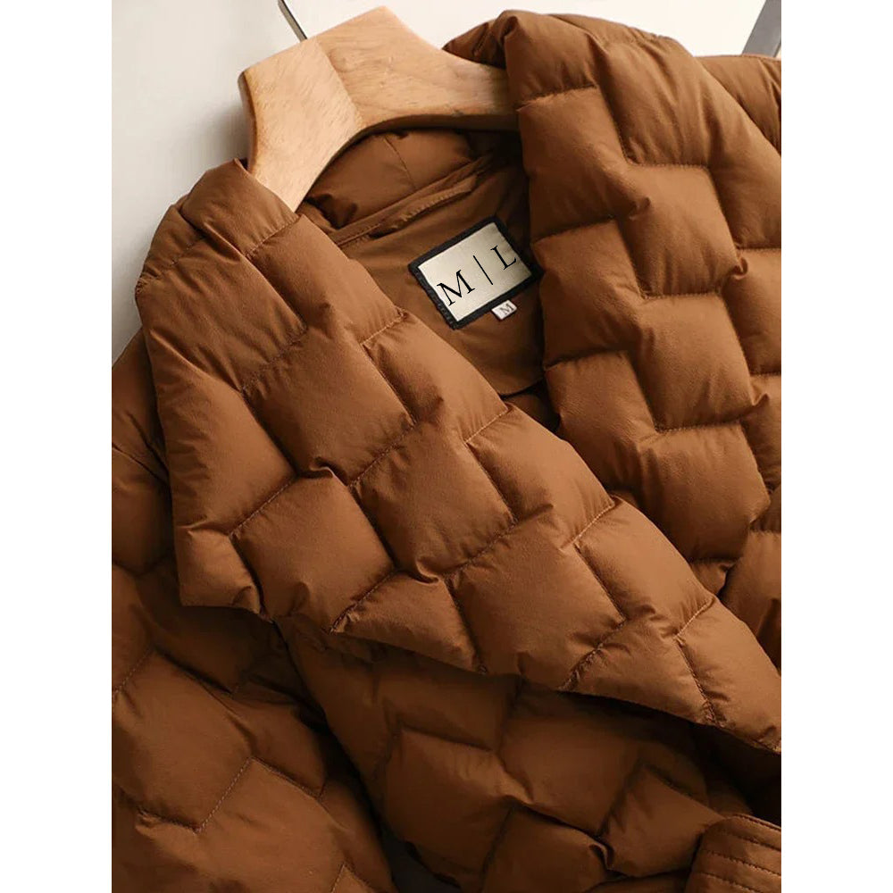 Leroy | Women’s Chic Belted Down Jacket