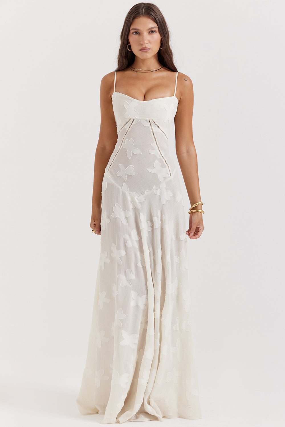 Enchanta | Women’s Floral Corset Lace-Up Dress