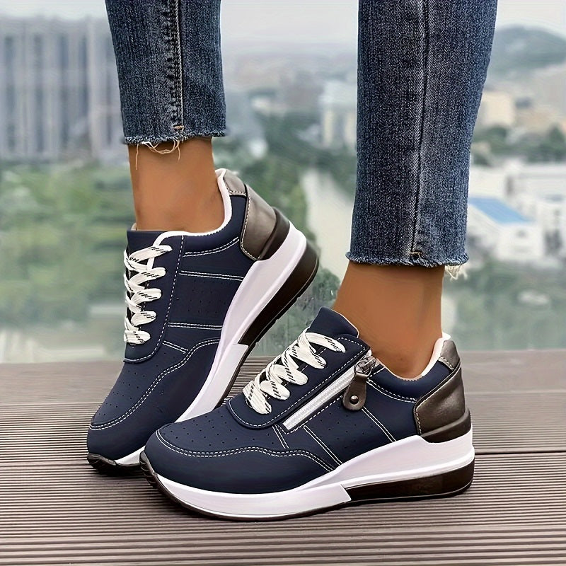 Guen | Women’s Comfort Zip Sneakers