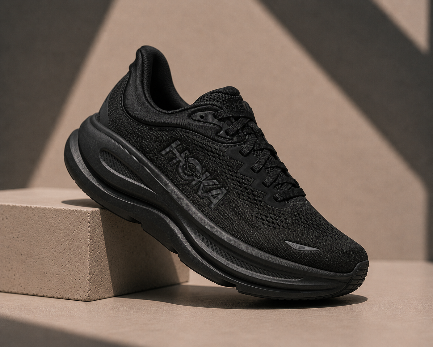 HOKA Bondi 9 Max Cushion Trainers – Lightweight Running & Walking Shoes