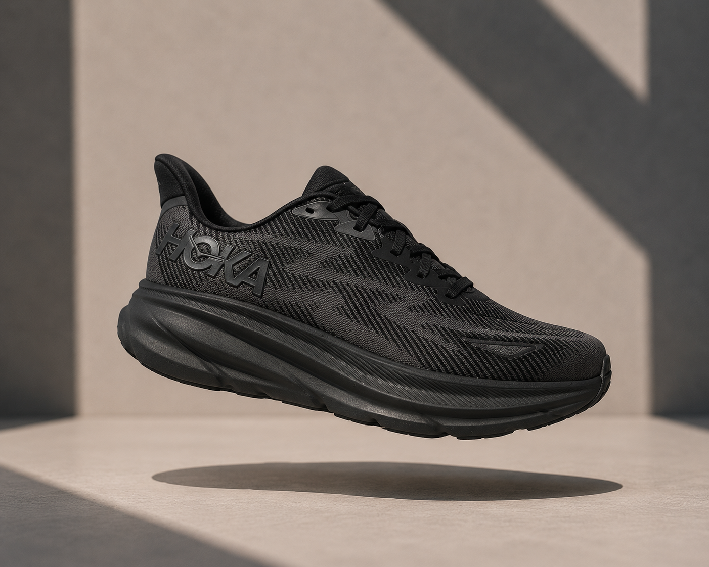 HOKA Clifton 9 Running Shoes – Lightweight EVA Cushion Road Running Trainers