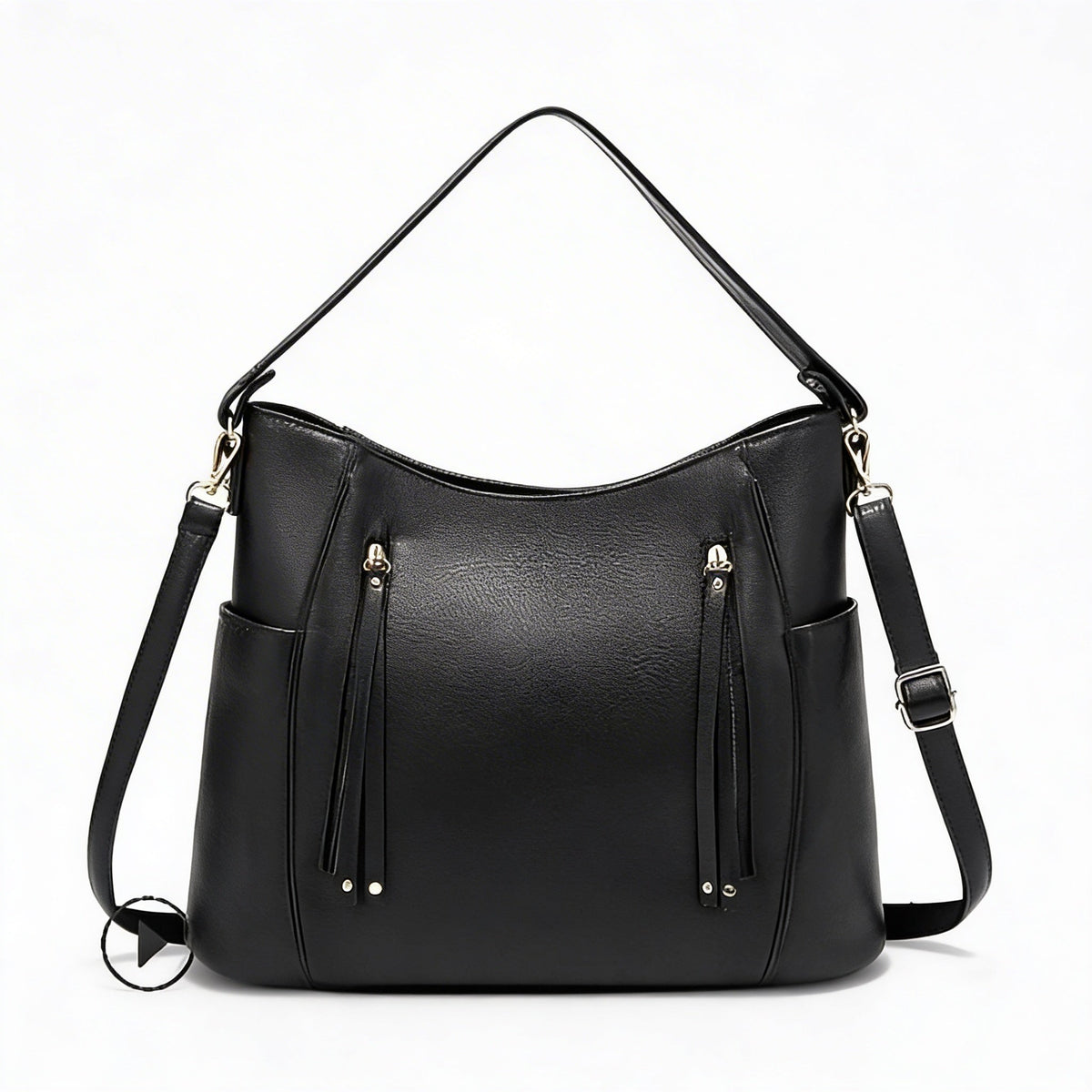 Harper | Women’s Crossbody Bag With Multiple Zip Pockets And Tassel Accent | Chic