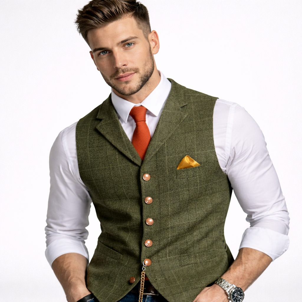 Herren | Men’s Classic Buttoned Vest