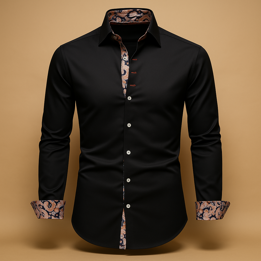 Corpien | Men’s Classic Contrast Detail Shirt