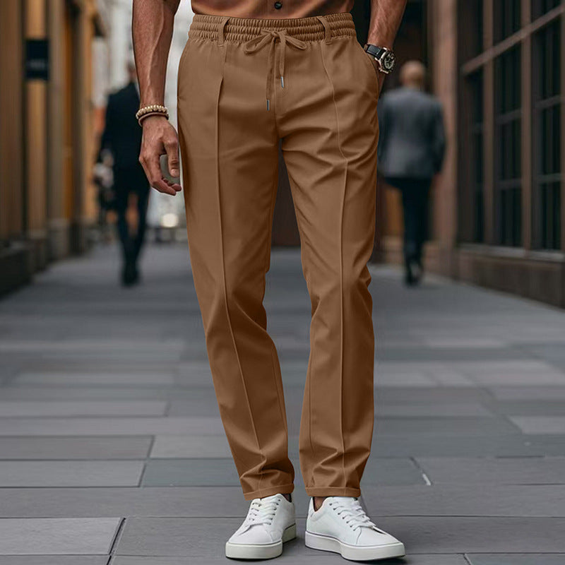 Yom | Men’s Tapered Fit Smart Casual Trousers