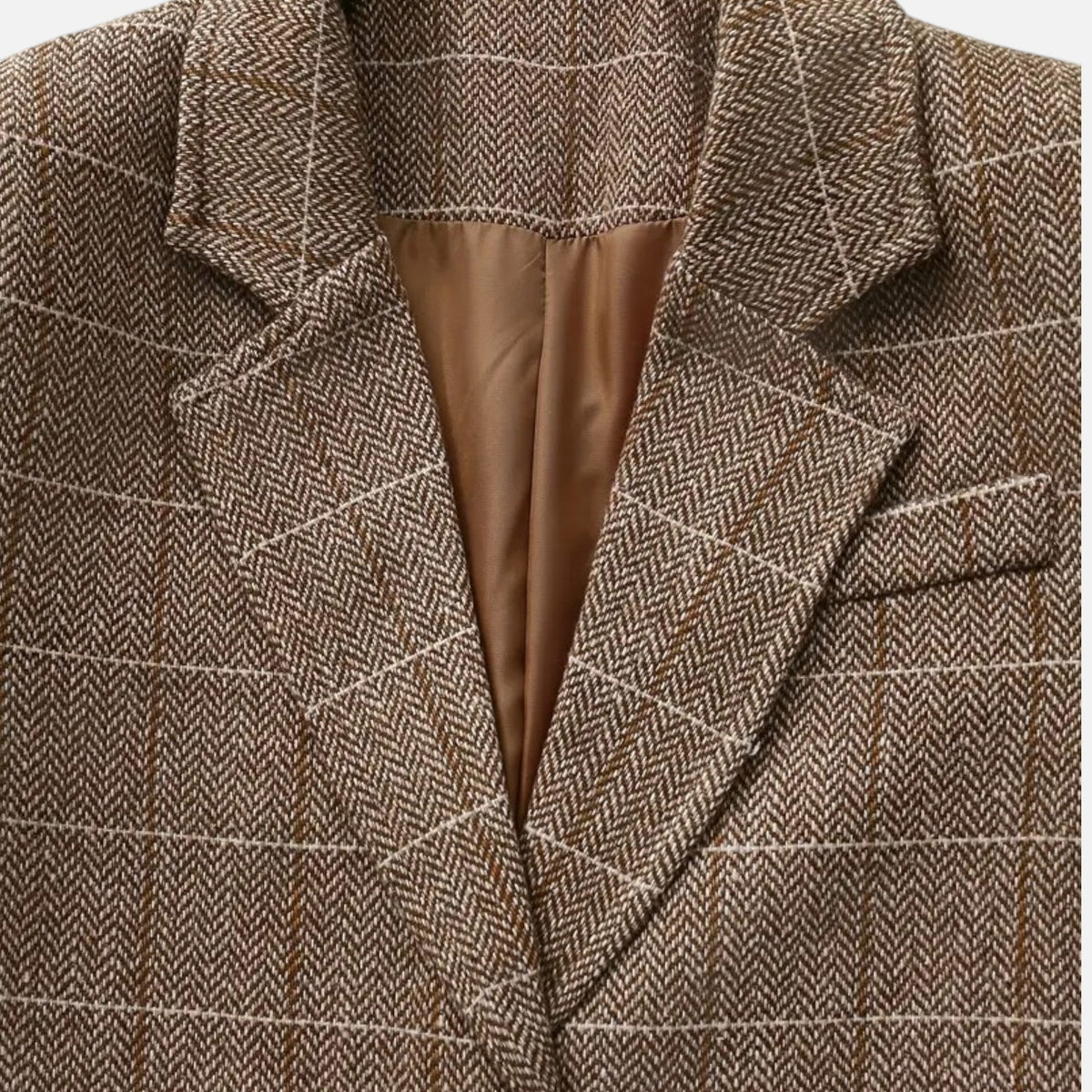 Jackson | Men's Tweed Blazer With Pockets And Long Sleeve | Refined