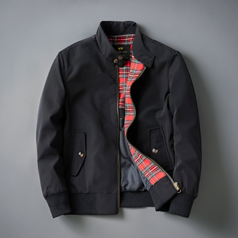 Kervan | Men’s Stand Collar Bomber Jacket