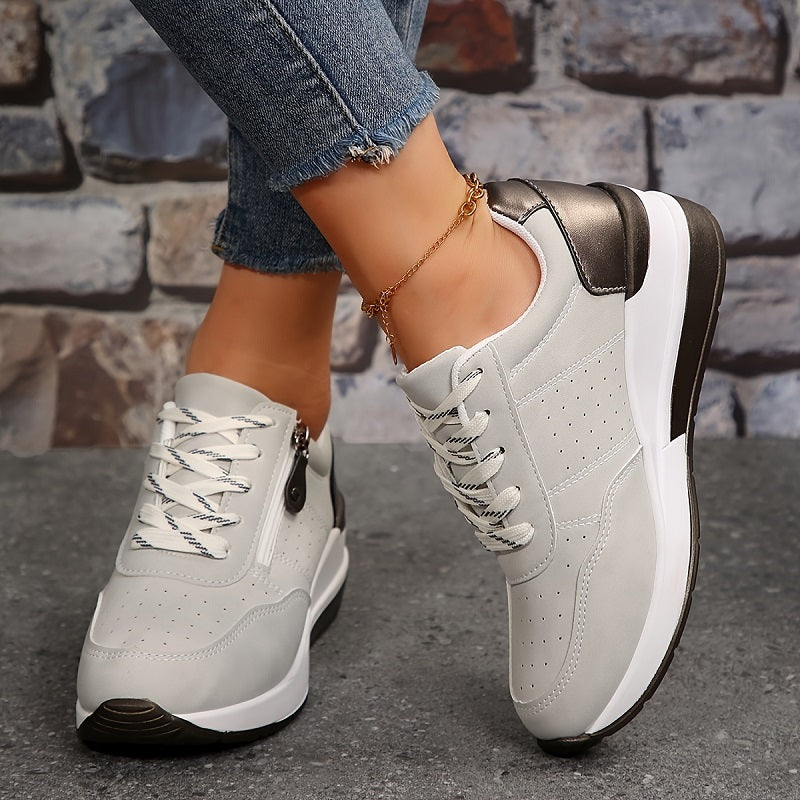Guen | Women’s Comfort Zip Sneakers
