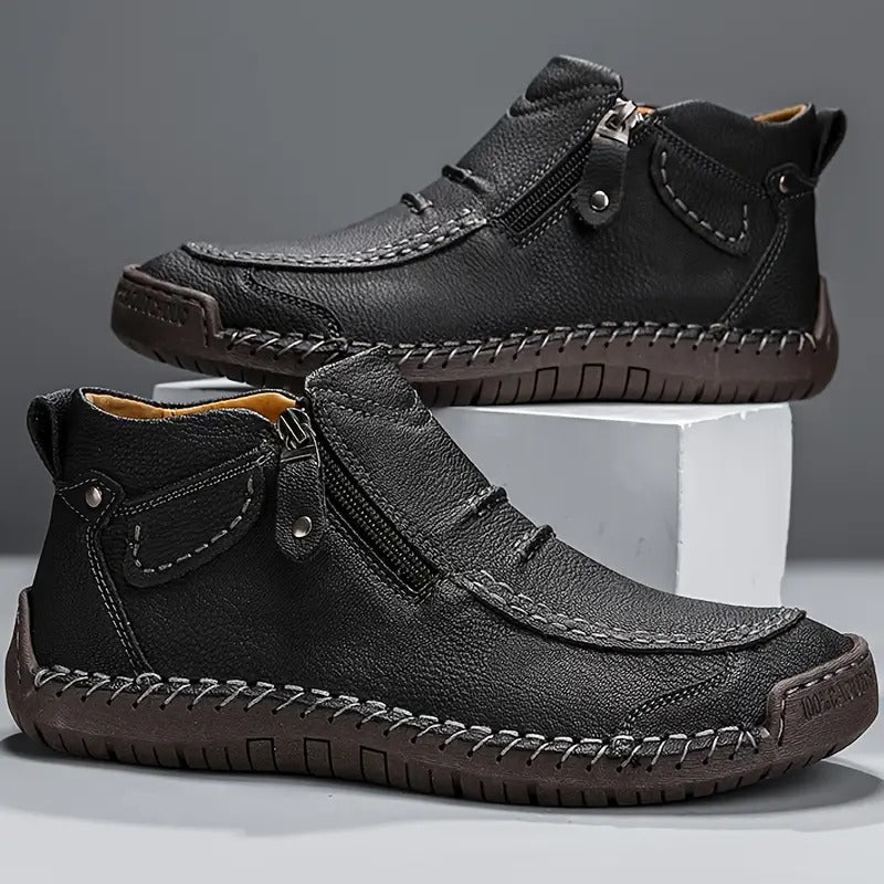 Lanz | Men’s Ankle Support Zip Shoes