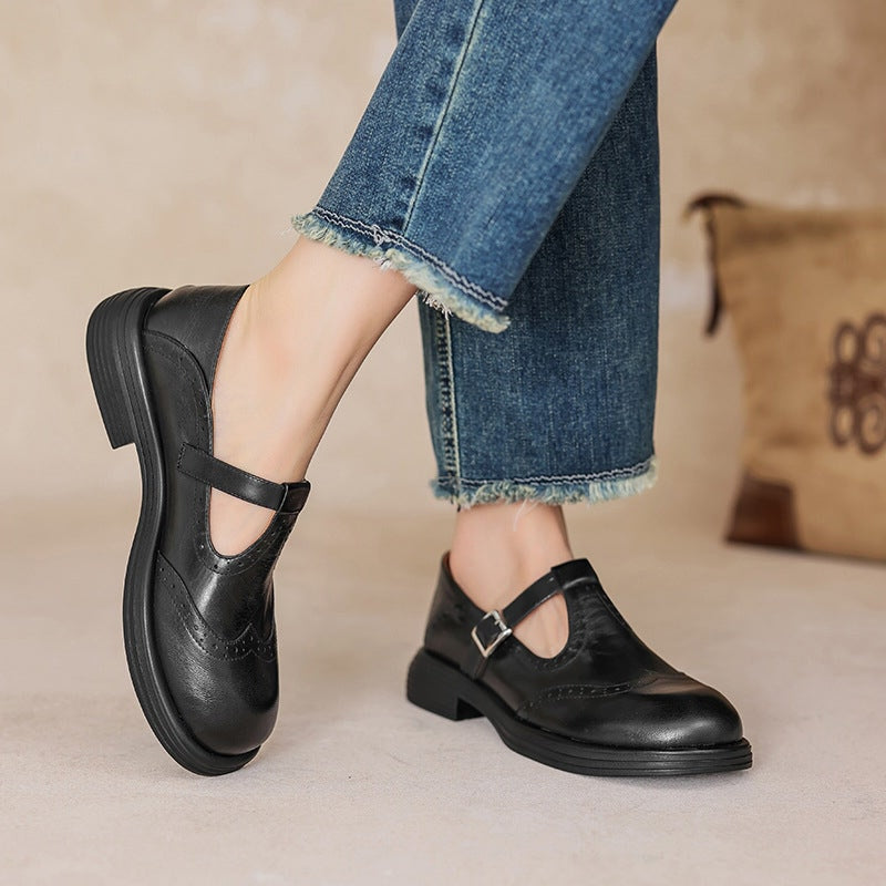 Lao | Women’s Classic Leather Strap Shoes