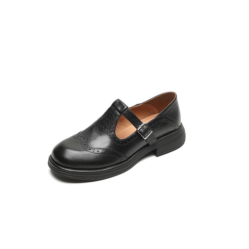 Lao | Women’s Classic Leather Strap Shoes
