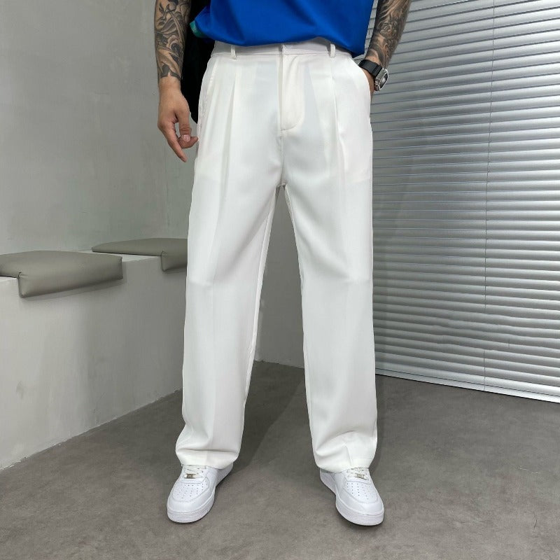 Lero | Men’s Wide-Leg Tailored Trousers