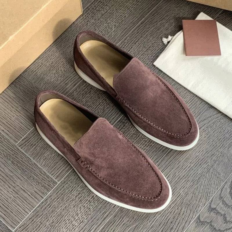 Loreno | Men’s Classic Slip-On Loafers
