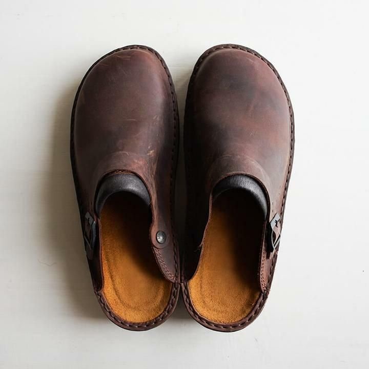 Dinor | Men’s Orthopedic Closed Mule Shoes