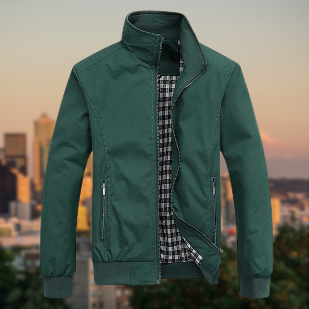 Nerpo | Men’s Clean Zip Transitional Jacket