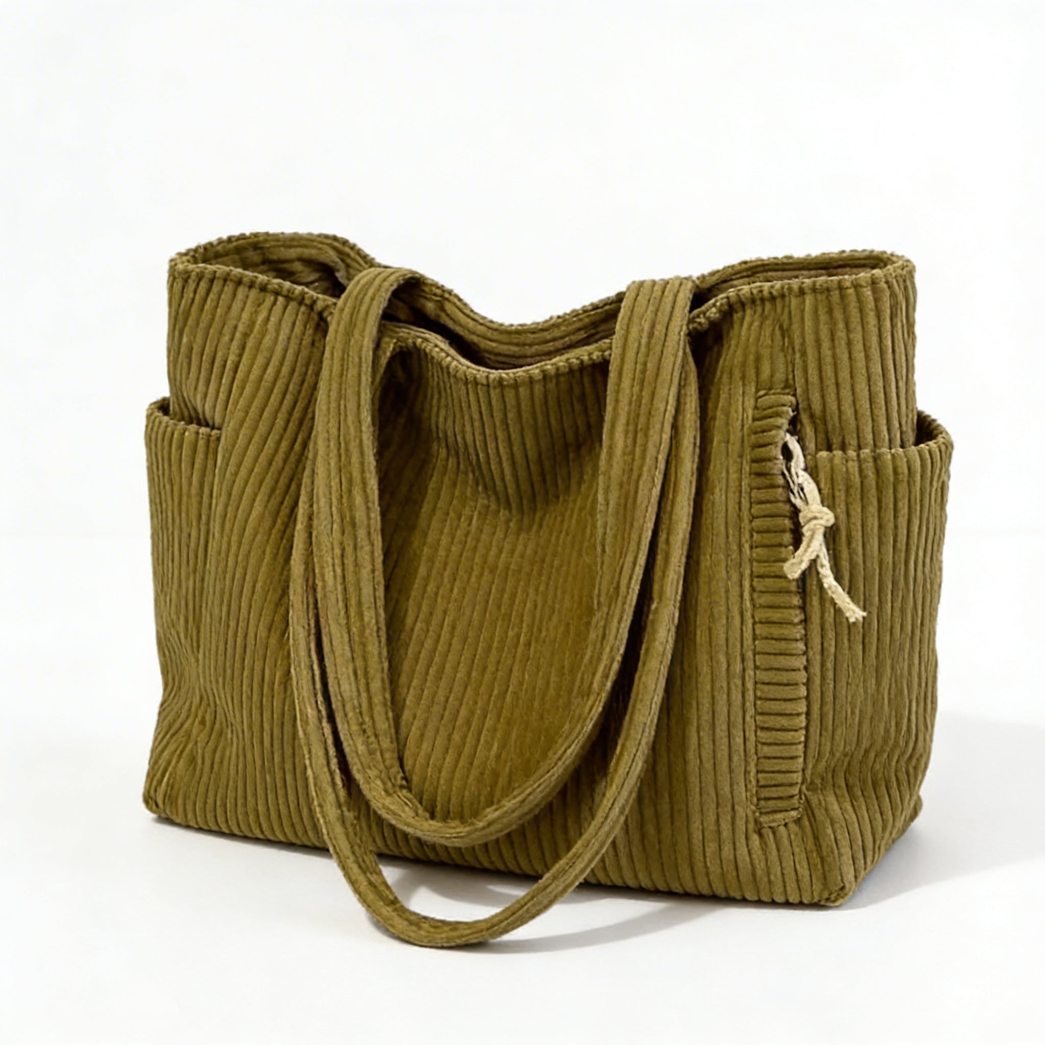 Noelle | Women’s Tote Bag With Soft Ribbed Texture And Handy Inner Pockets | Chic