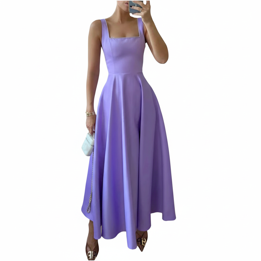 Patricia | Women Cocktail Dress With Lace Bodice And Flared Skirt | Party Style