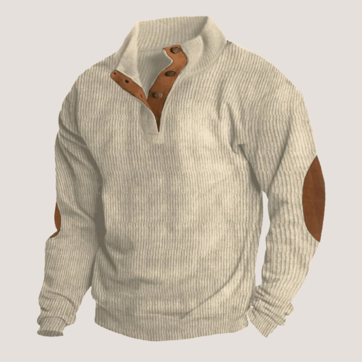 Bhea | Men’s Structured Ribbed Pullover