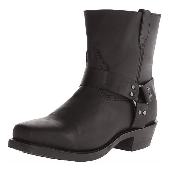 Ravenzo | Men’s Western Cowboy Boots with Side Zip